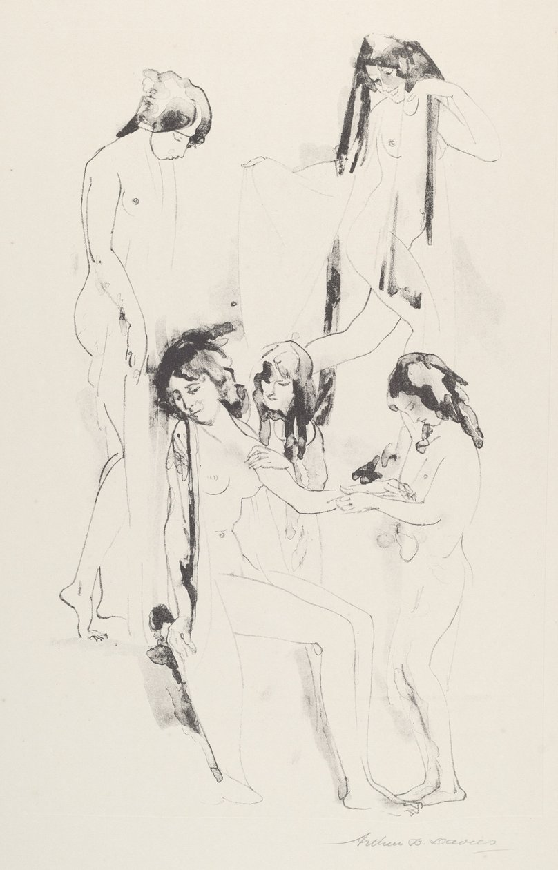 Stir of Shadowed Melodies av Arthur B. Davies
