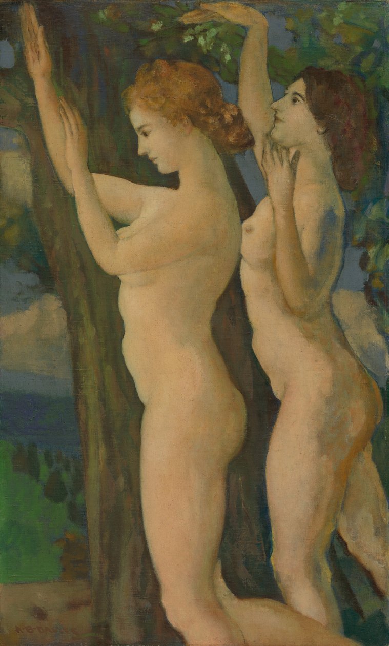 Søte skjelvende blader av Arthur B. Davies