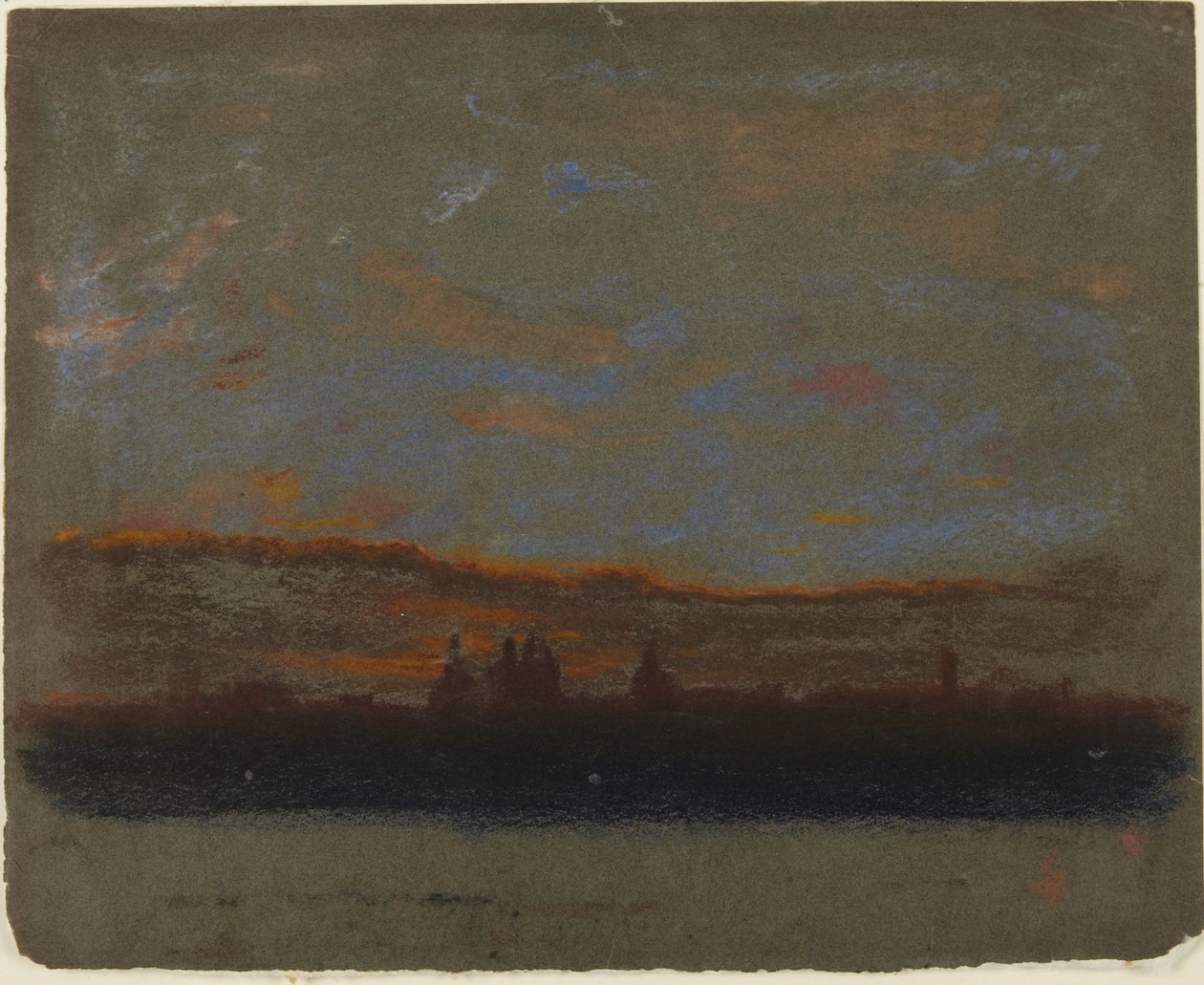 Solnedgang av Arthur Bowen Davies