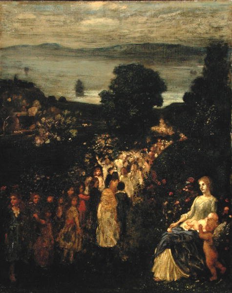 The Children of Yesteryear, ca. 1898 (olje på lerret) av Arthur Bowen Davies