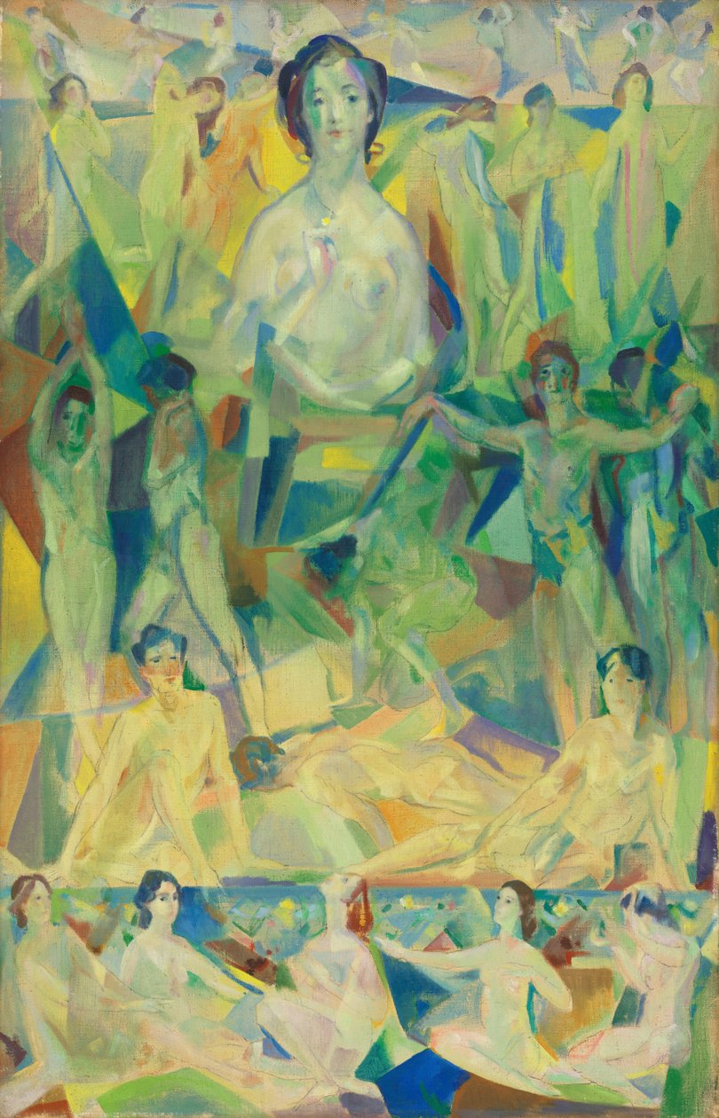 The Great Mother, ca. 1914 (olje på lerret) av Arthur Bowen Davies