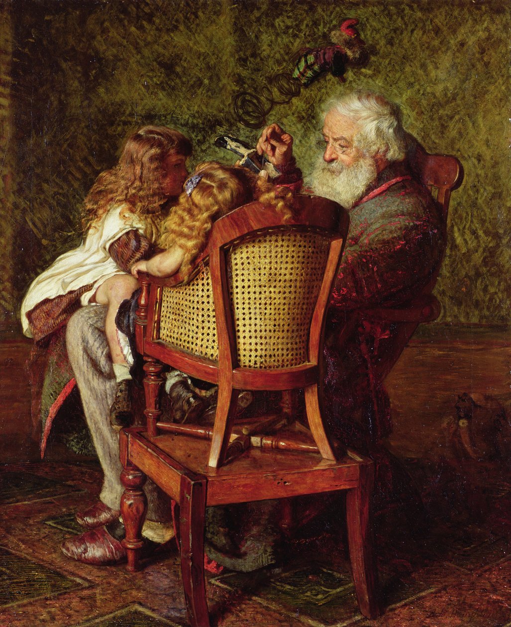 Bestefars Jack-in-the-Box av Arthur Boyd Houghton