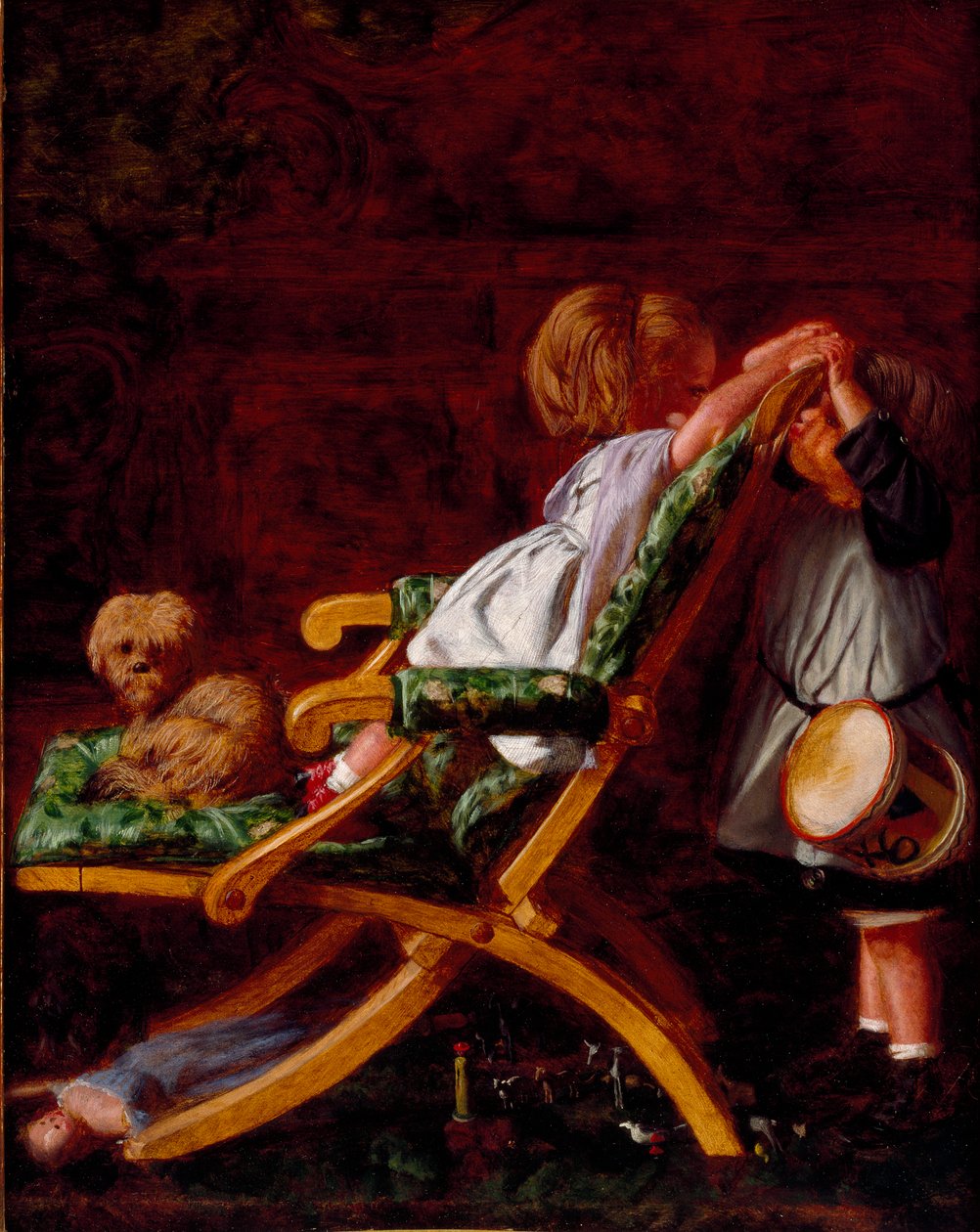 Lekekamerater, 1866-1869 av Arthur Boyd Houghton