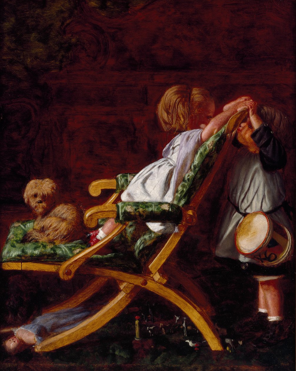 Lekekamerater, 1866 av Arthur Boyd Houghton