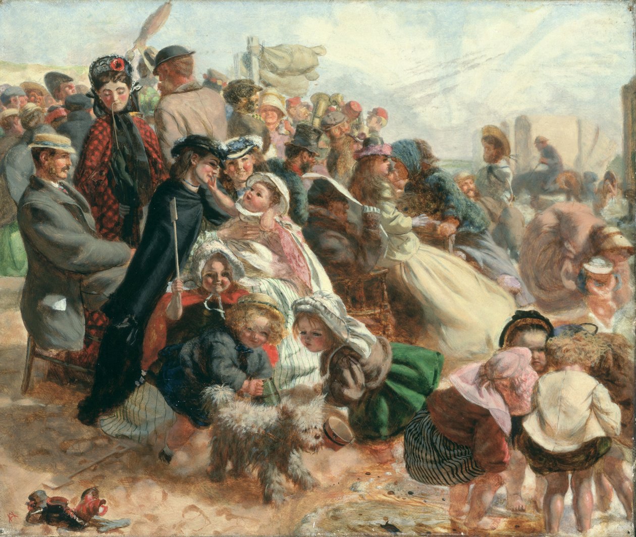Ramsgate Sands, ca. 1860 av Arthur Boyd Houghton