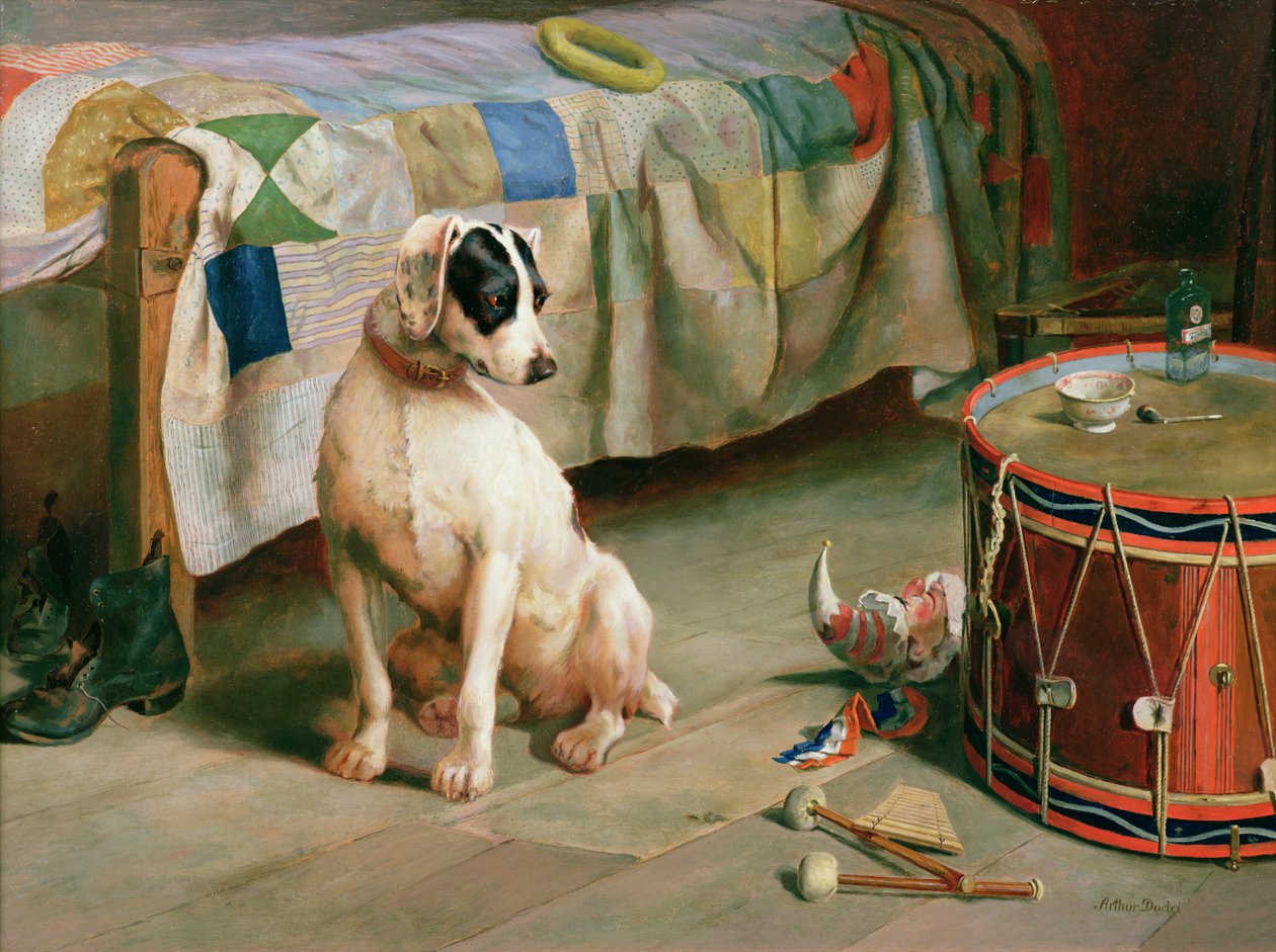 Gjemsel (olje) av Arthur Charles Dodd