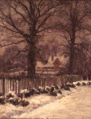 En snødekt bane av Arthur Claude Cooke