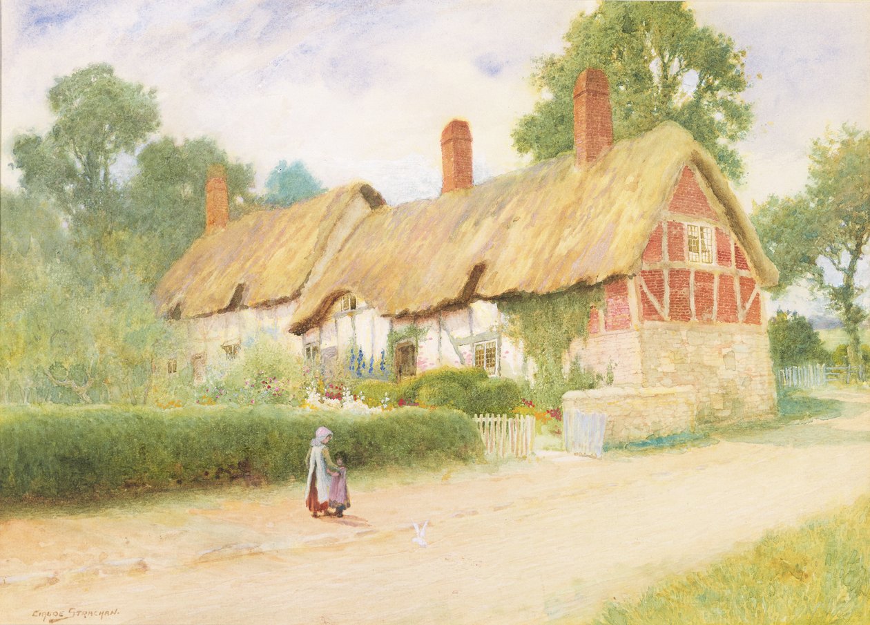 Anne Hathaways hytte av Arthur Claude Strachan