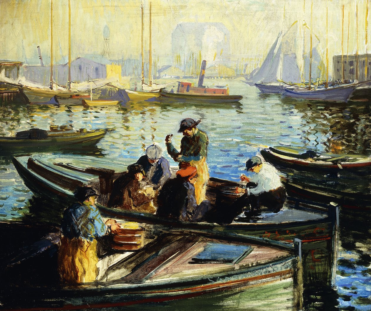 Boston havn av Arthur Clifton Goodwin