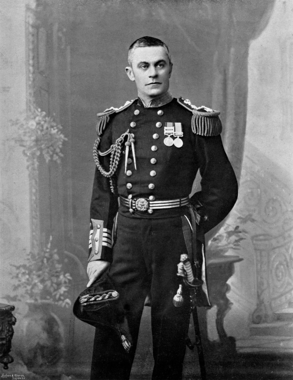 Kontreadmiral Alfred Taylor Dale, sjef for den flyvende skvadronen, 1896 av Arthur Debenham
