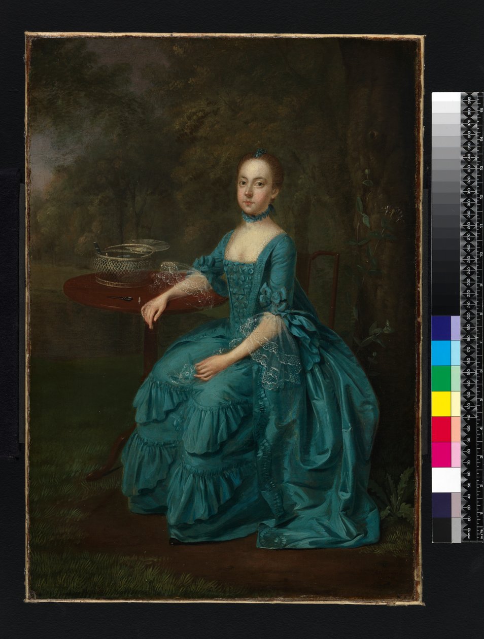 Lady Milner av Arthur Devis