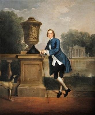 Portrett av William Chaworth fra Annesley, Nottinghamshire av Arthur Devis