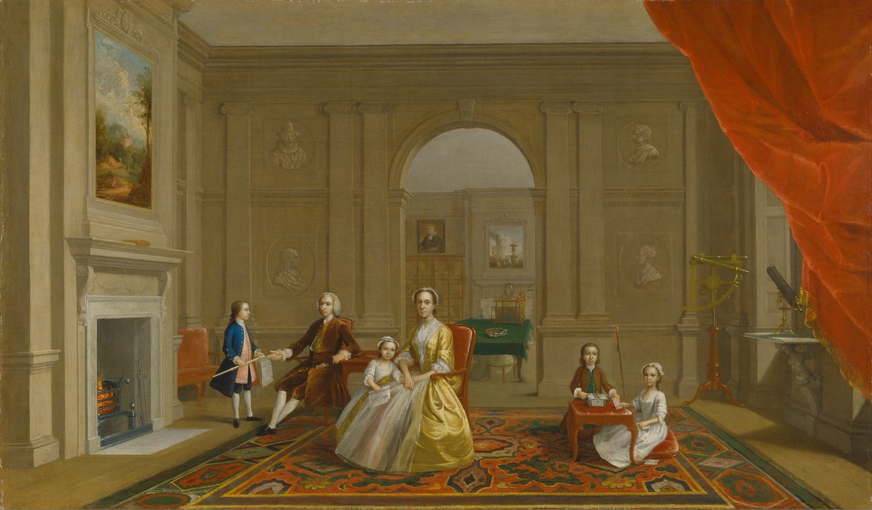 John Bacon-familien av Arthur Devis