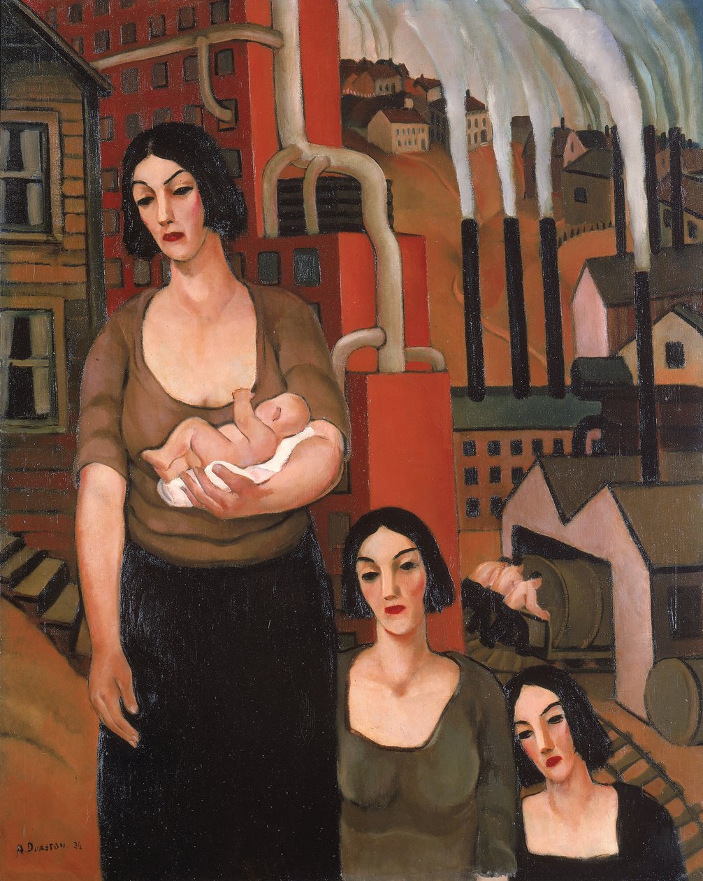 Industri, 1934. av Arthur Durston