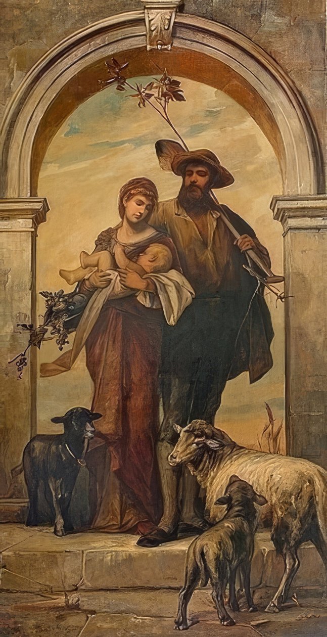 Vinmakerfamilien. 1894 av Arthur Fitger