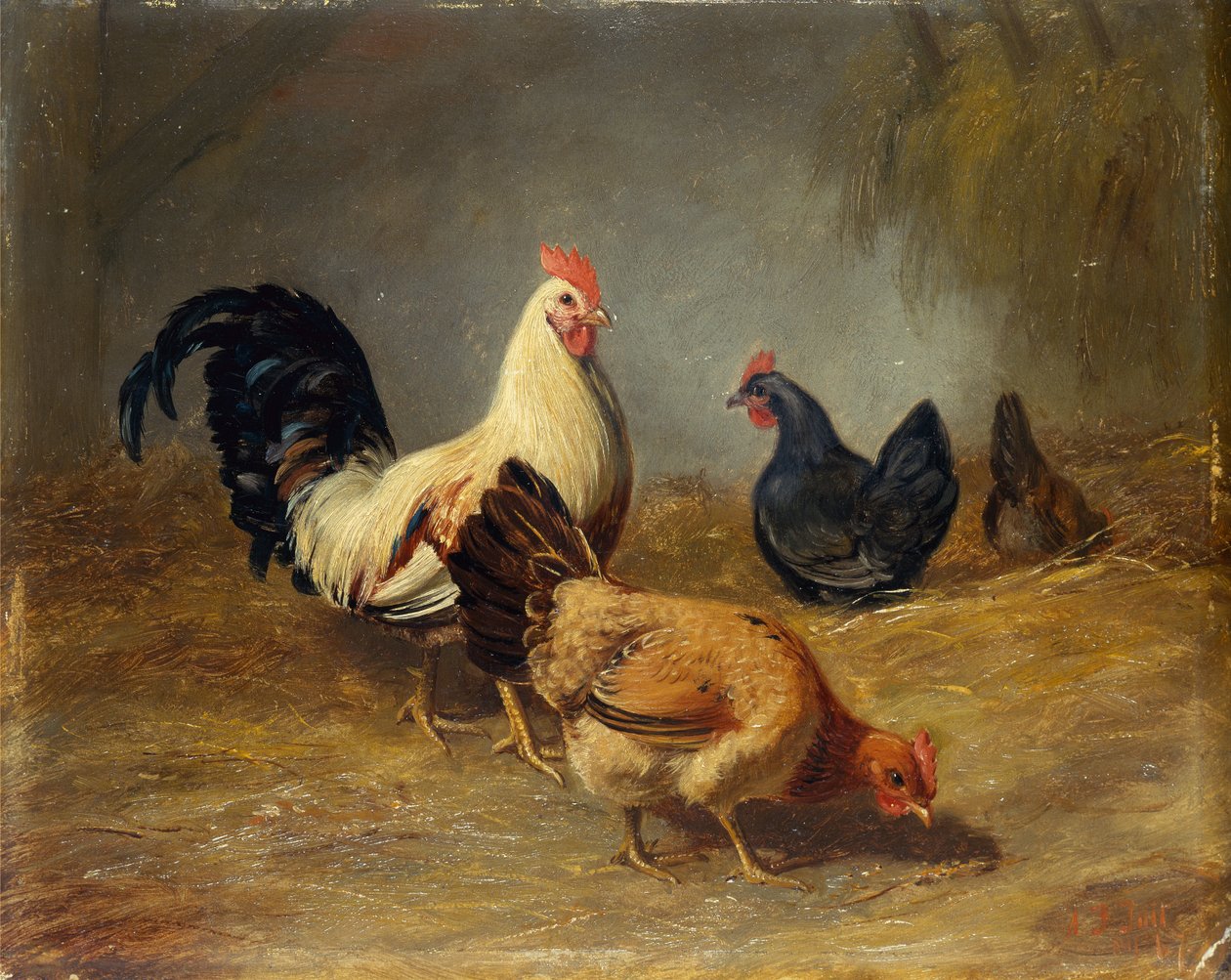 Fôring av fjærkre av Arthur Fitzwilliam Tait
