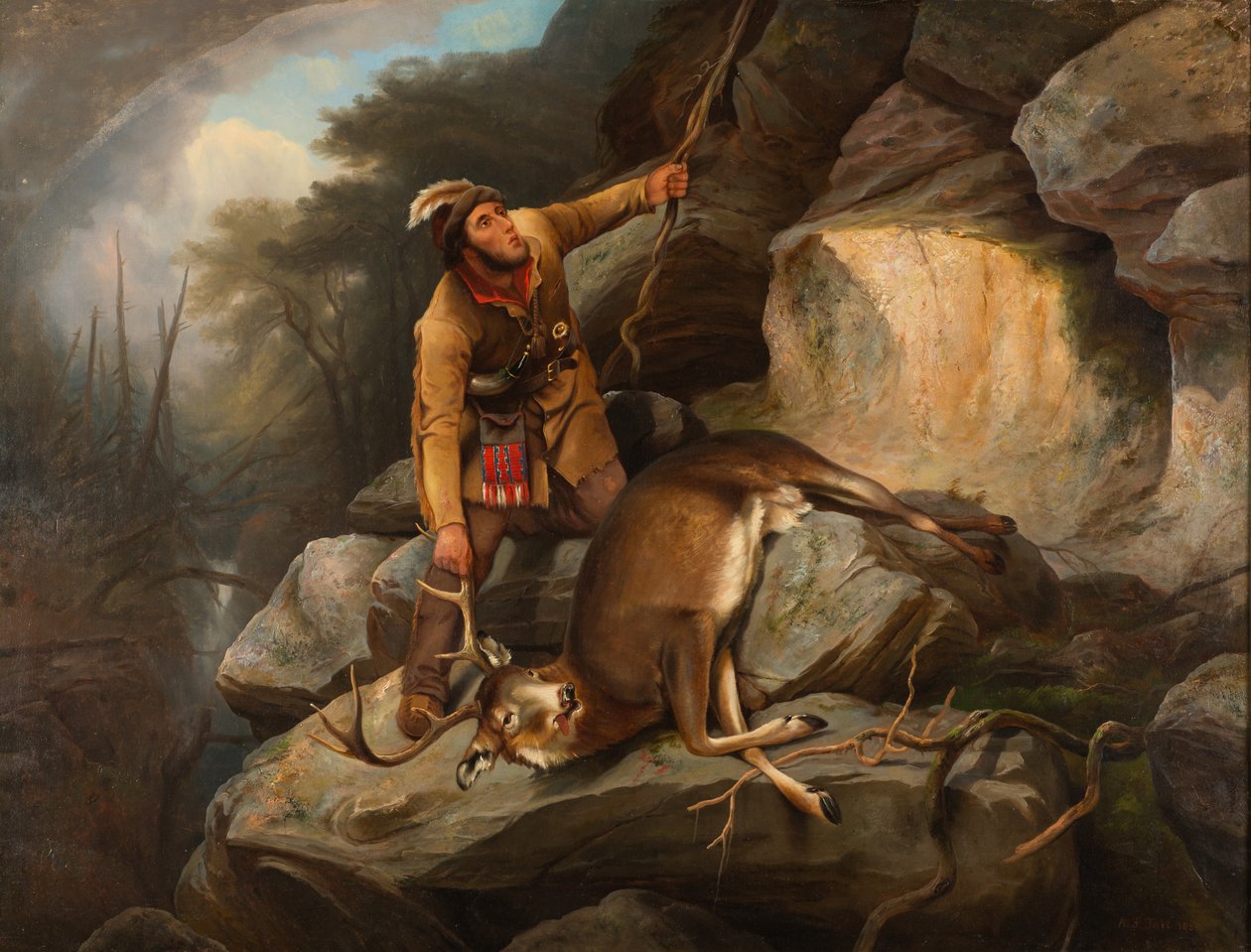 Jegernes dilemma, 1851 av Arthur Fitzwilliam Tait