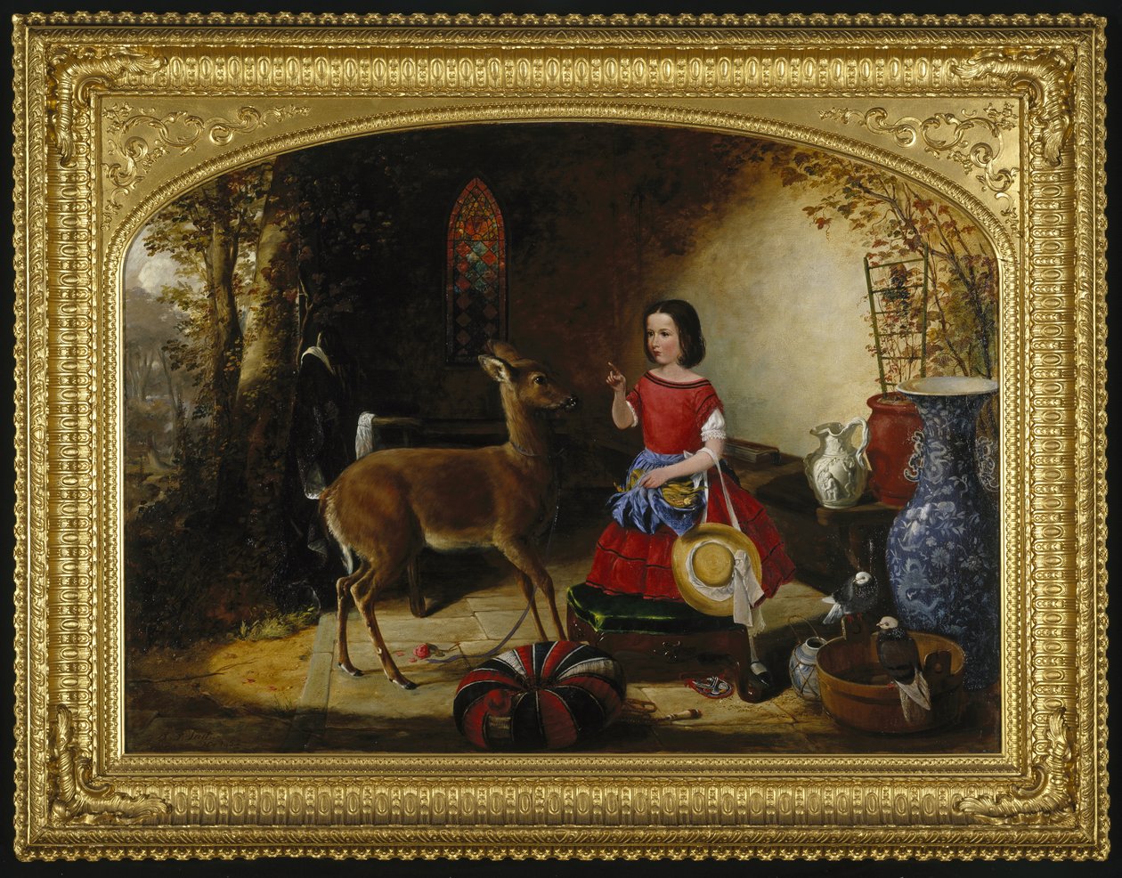 Reprimanden, 1852 av Arthur Fitzwilliam Tait