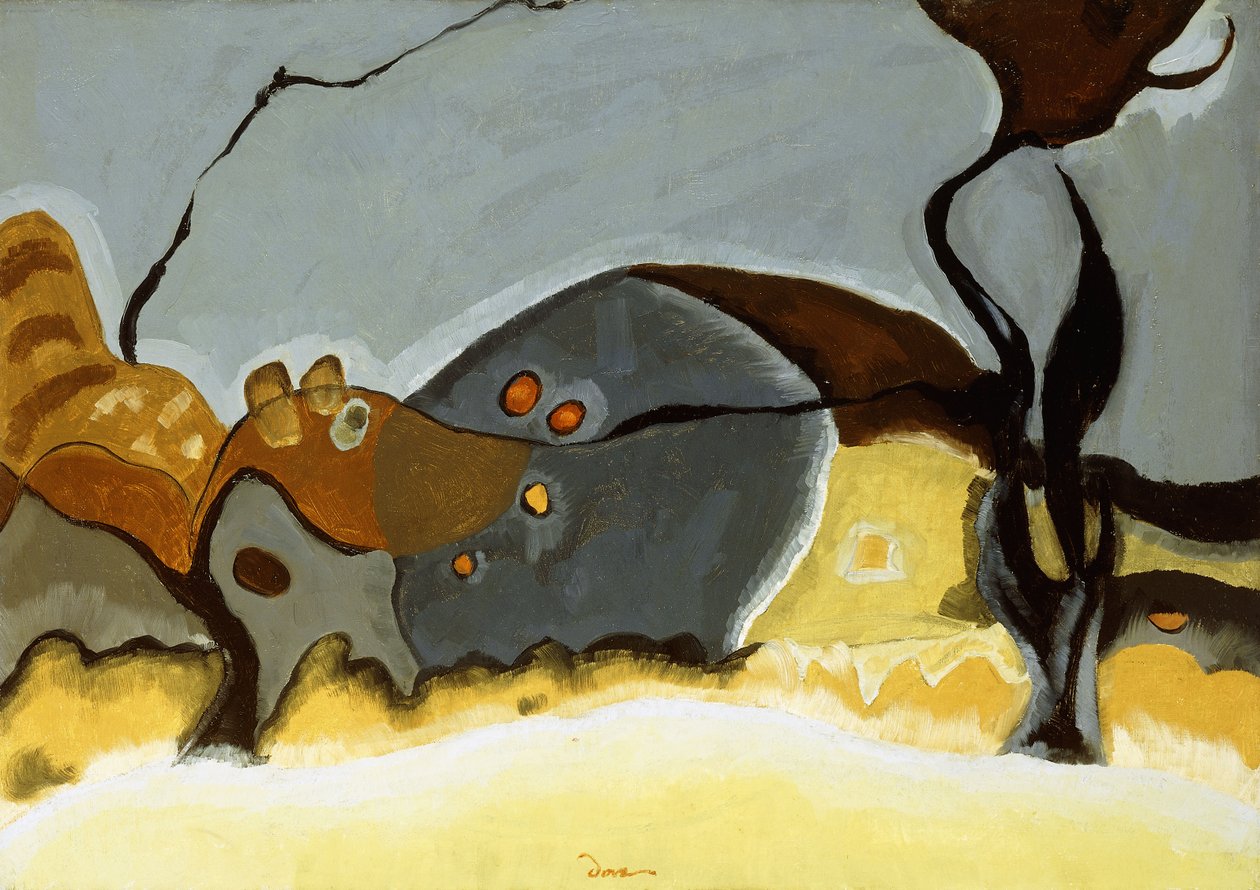 Låve ved siden av av Arthur Garfield Dove