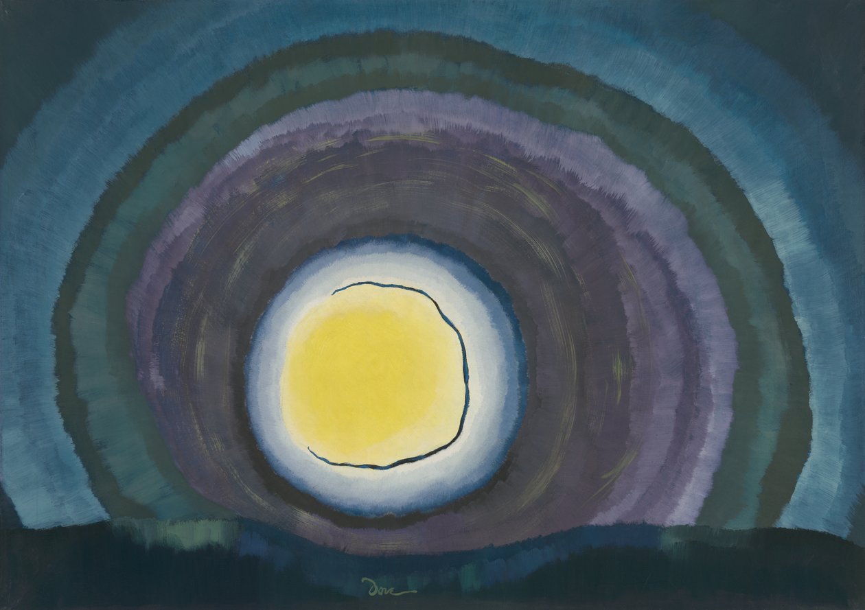 Soloppgang III av Arthur Garfield Dove