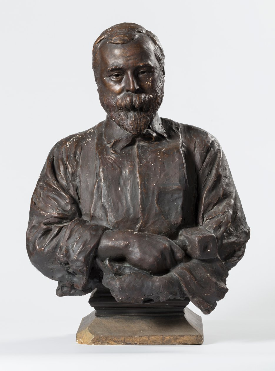 Skulptur av Thomas Stirling Lee, ca. 1898 (bronse) av Arthur George Walker