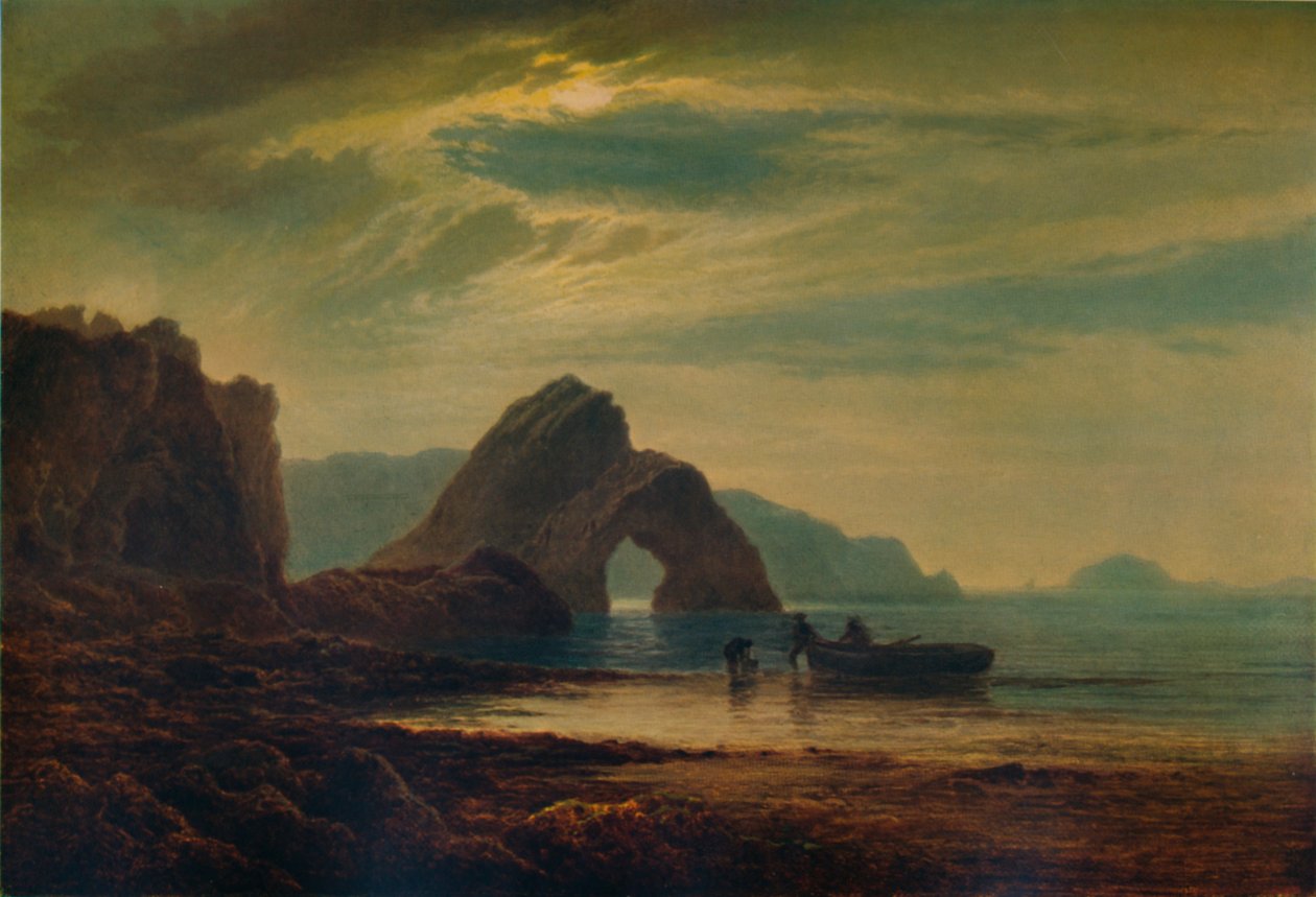 Gilters Point, Tenby, av Moonlight, 1872-1874, 1935 av Arthur Gilbert