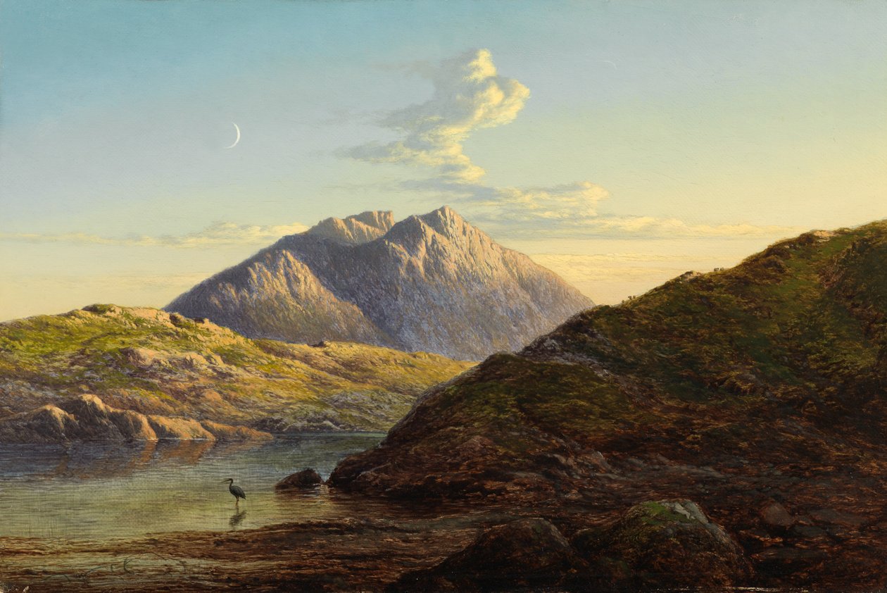 Glamis fra Loch Sligachan av Arthur Gilbert