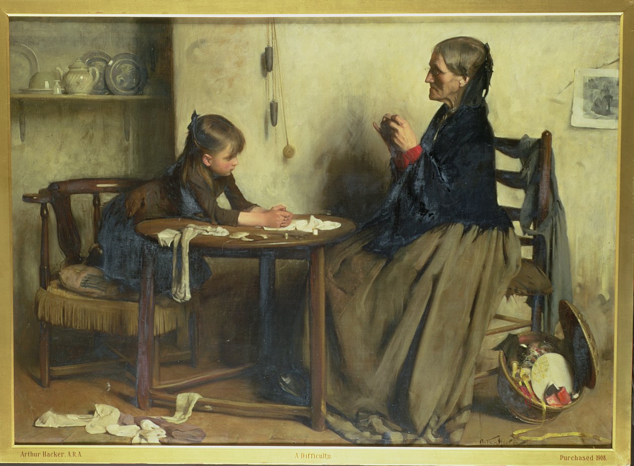 En vanskelighet av Arthur Hacker