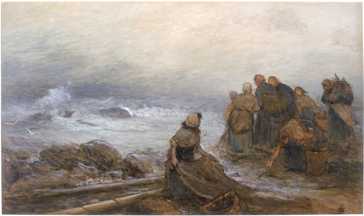 The Harvest of the Sea (kroppsfarge) av Arthur Hardwick Marsh