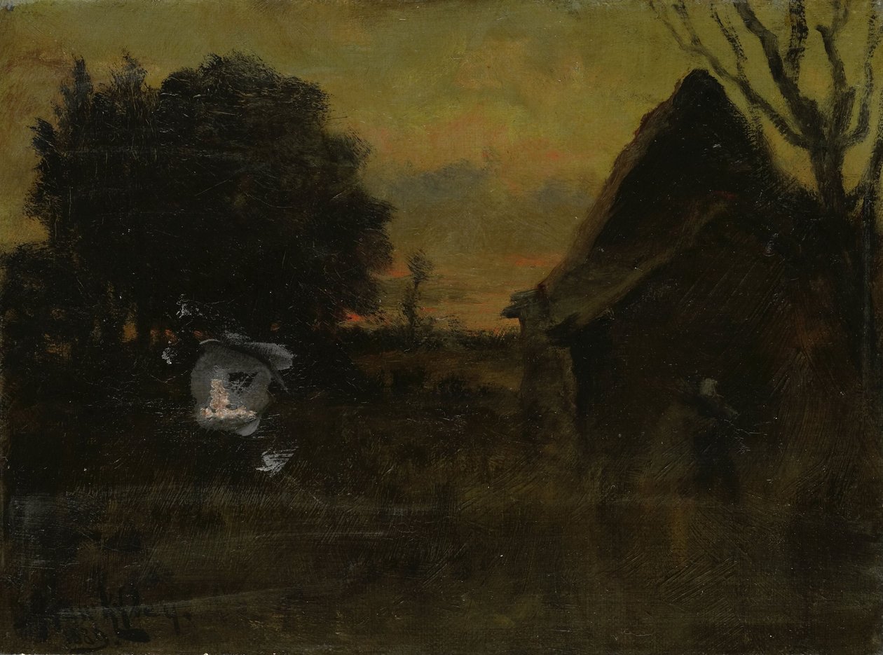 Ved solnedgang av Arthur Hawksley