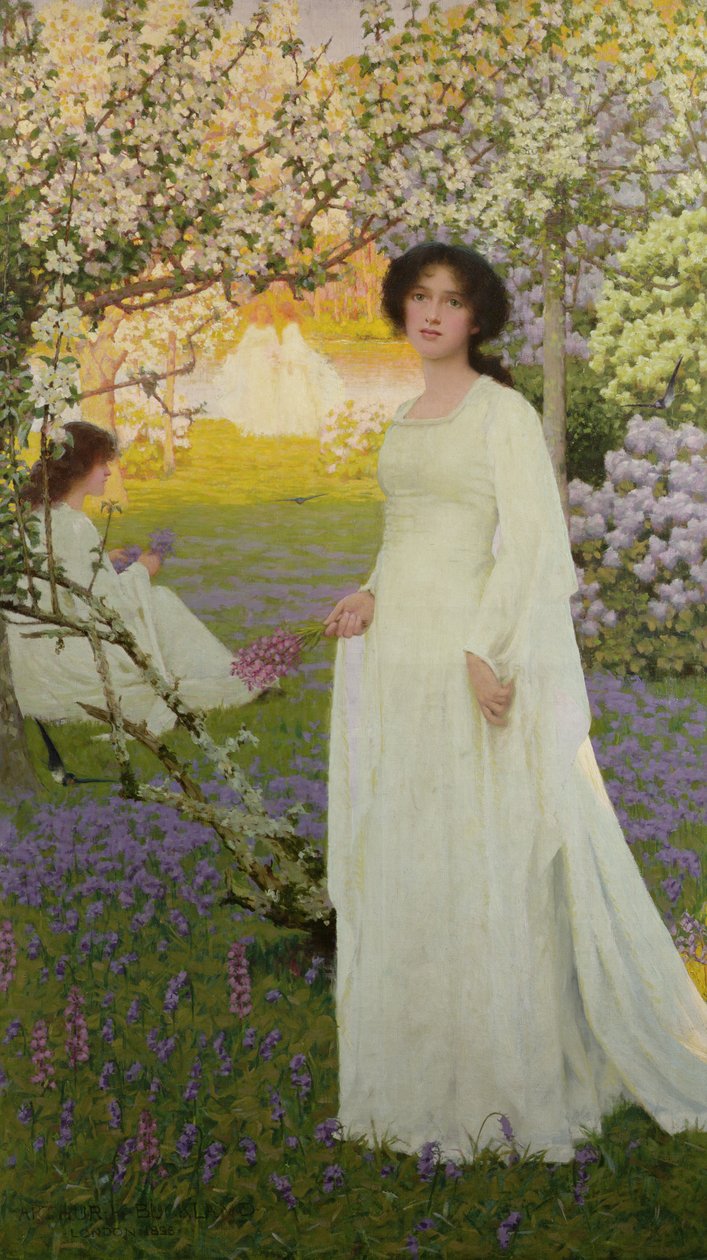 Våren, 1896 av Arthur Herbert Buckland