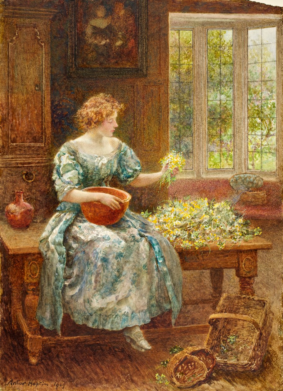 Cowslip Wine, 1909 av Arthur Hopkins