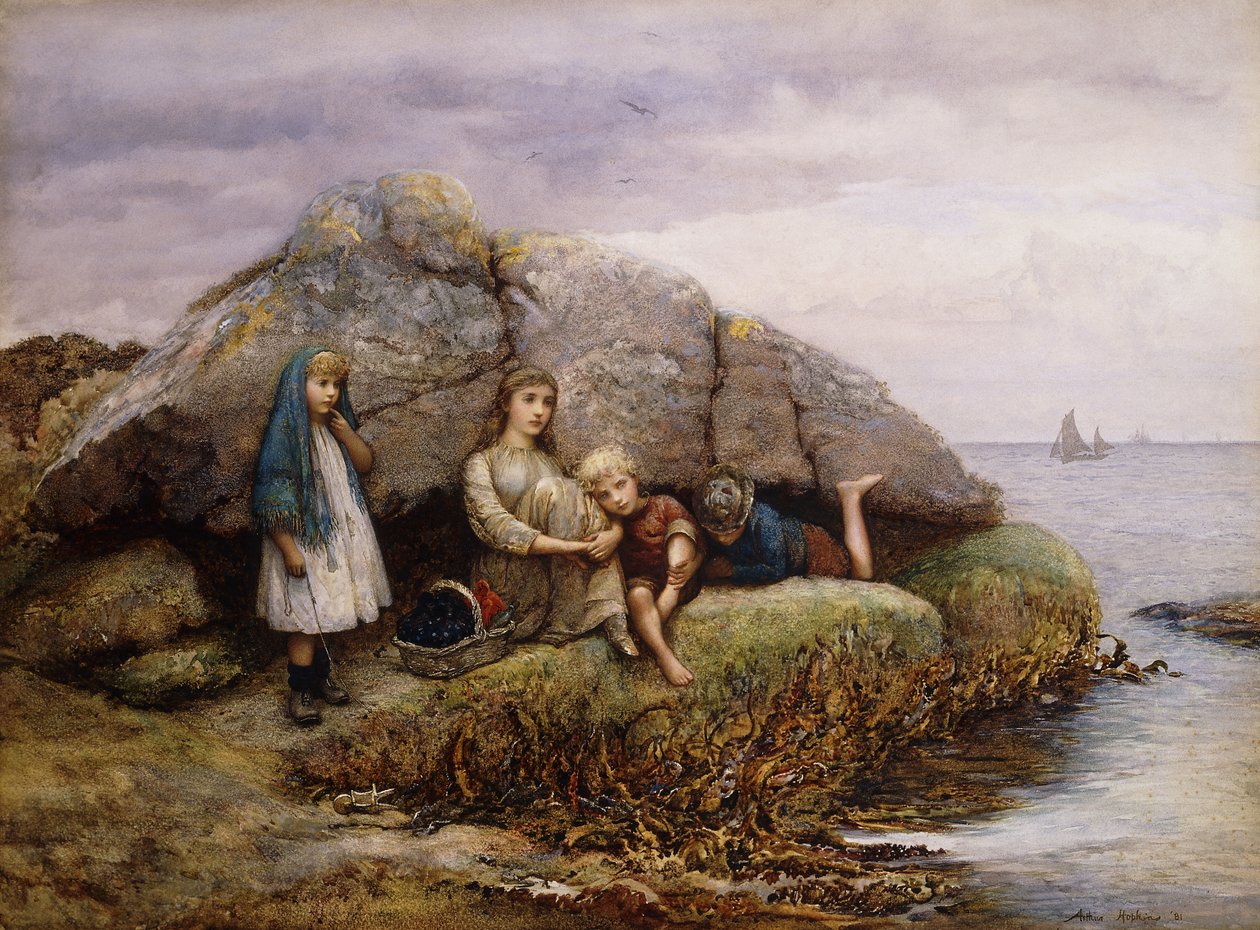 Lei av å vente, 1881 av Arthur Hopkins