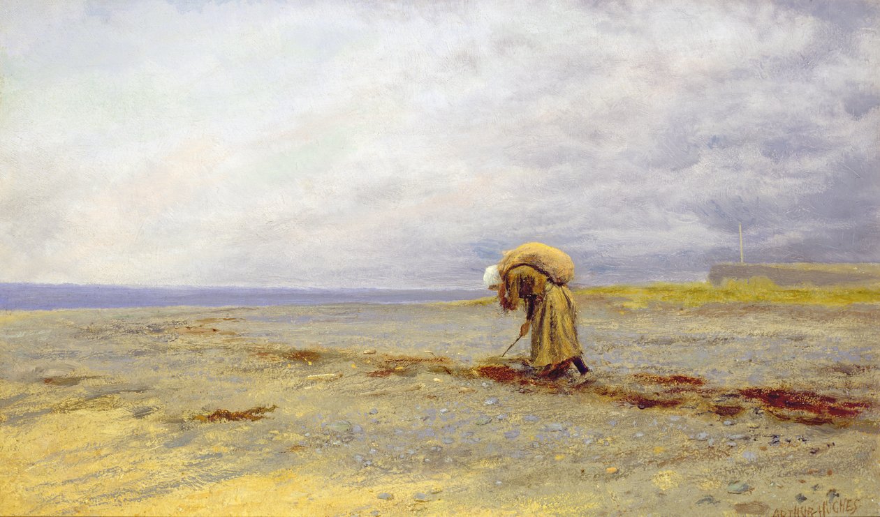 Å samle tang av Arthur Hughes