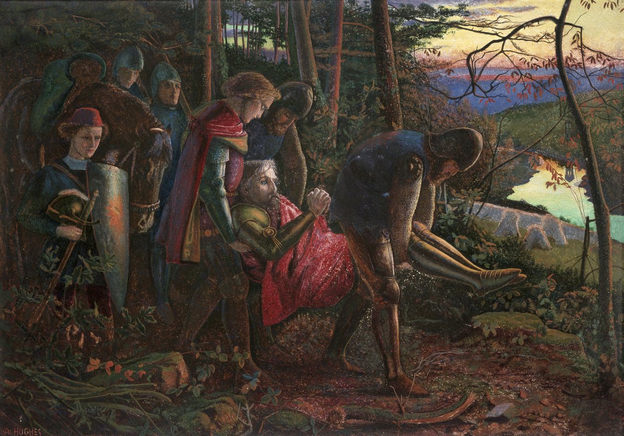 Solens Ridder, 1860 av Arthur Hughes