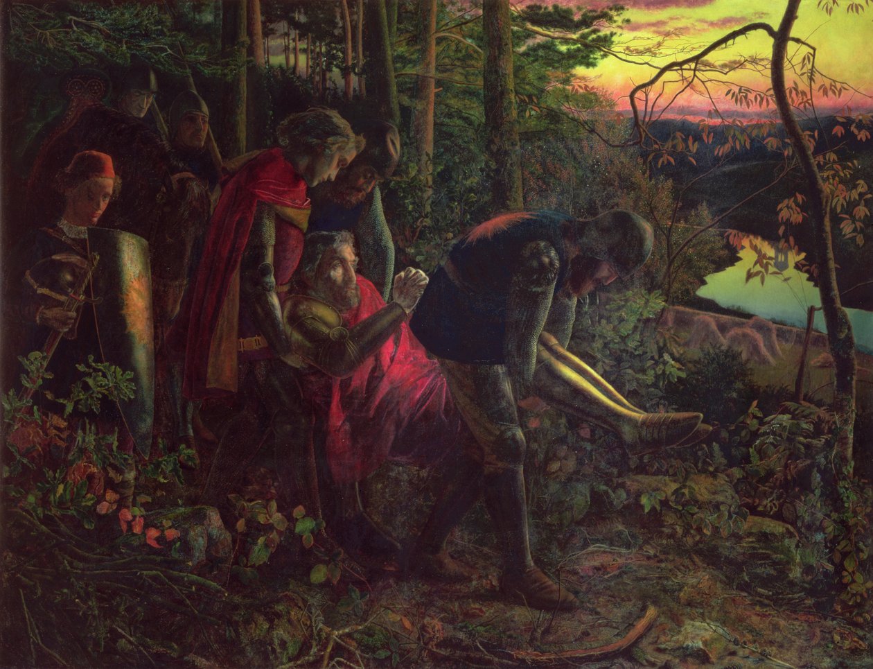 Solridderen ca. 1859-60 av Arthur Hughes