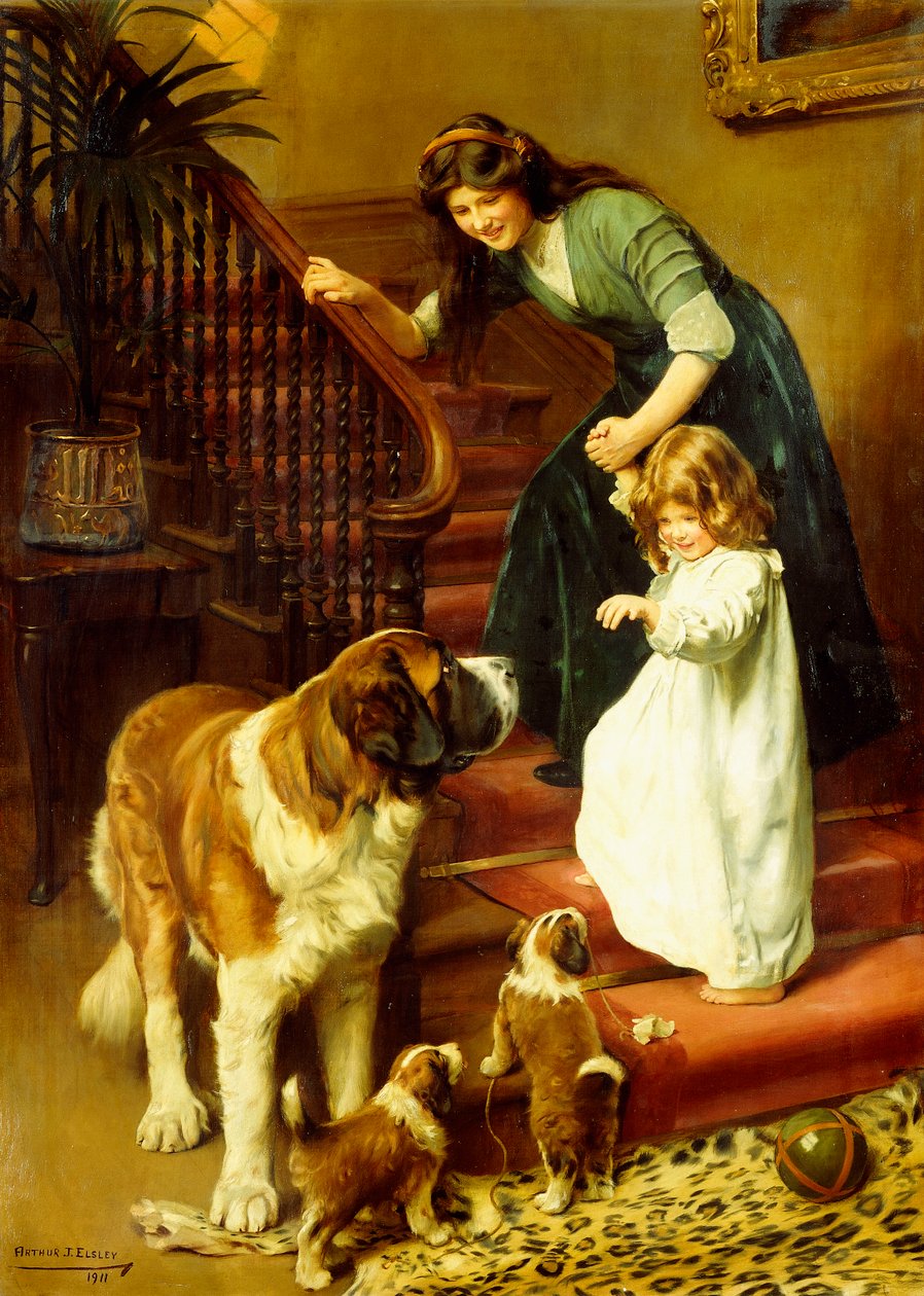 God natt av Arthur John Elsley
