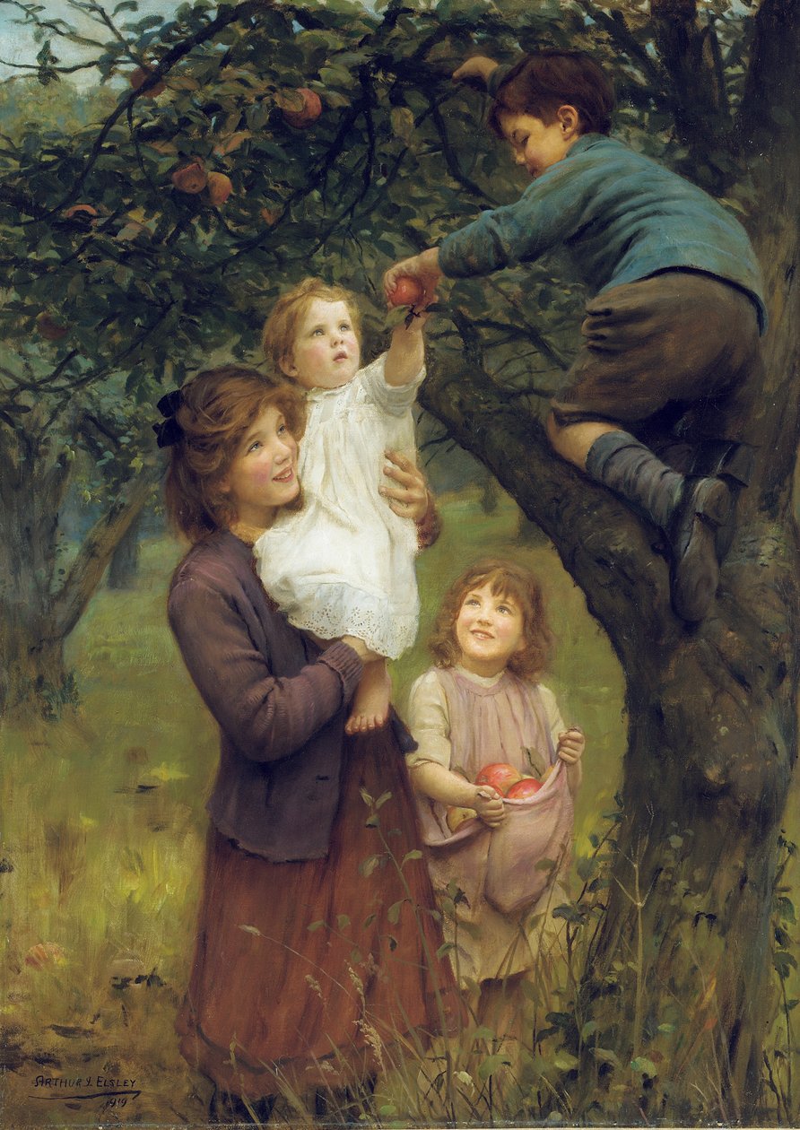 Å plukke epler av Arthur John Elsley