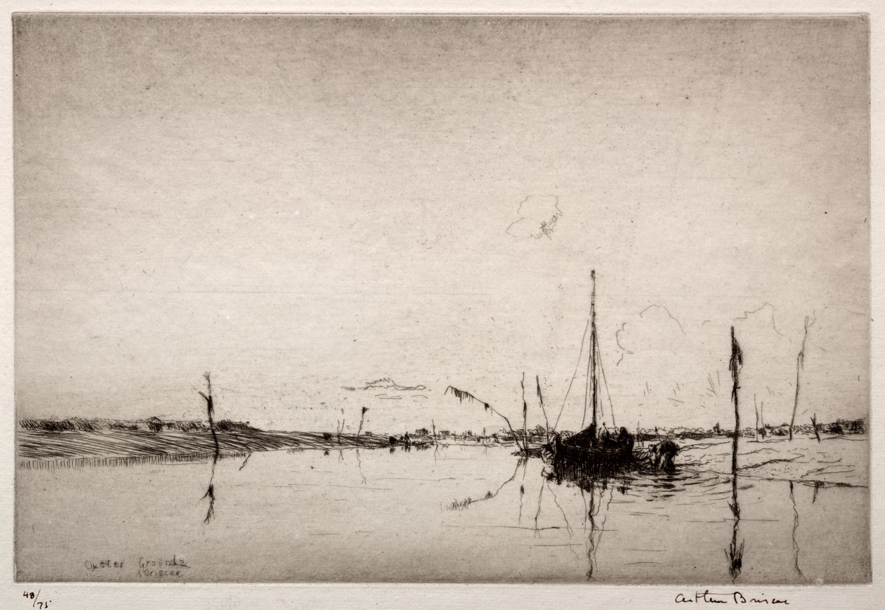 Oyster Grounds av Arthur John Trevor Briscoe