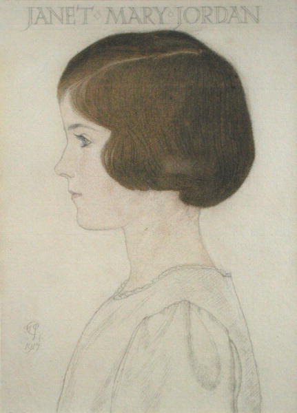 Janet Mary Jordan av Arthur Joseph Gaskin