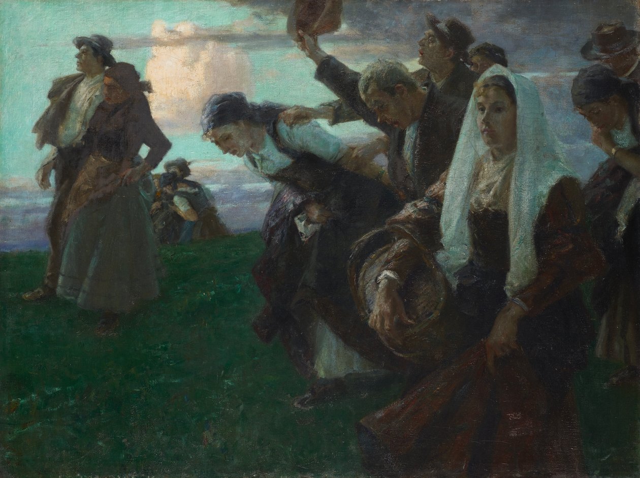 Tilbake fra messen av Arthur Langhammer