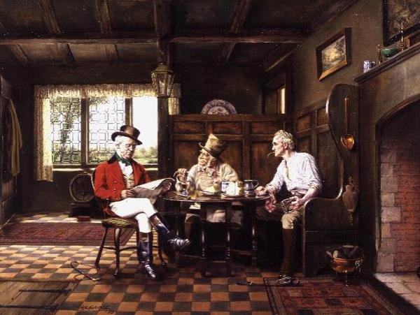 Taverna interiør av Arthur Longlands Grace