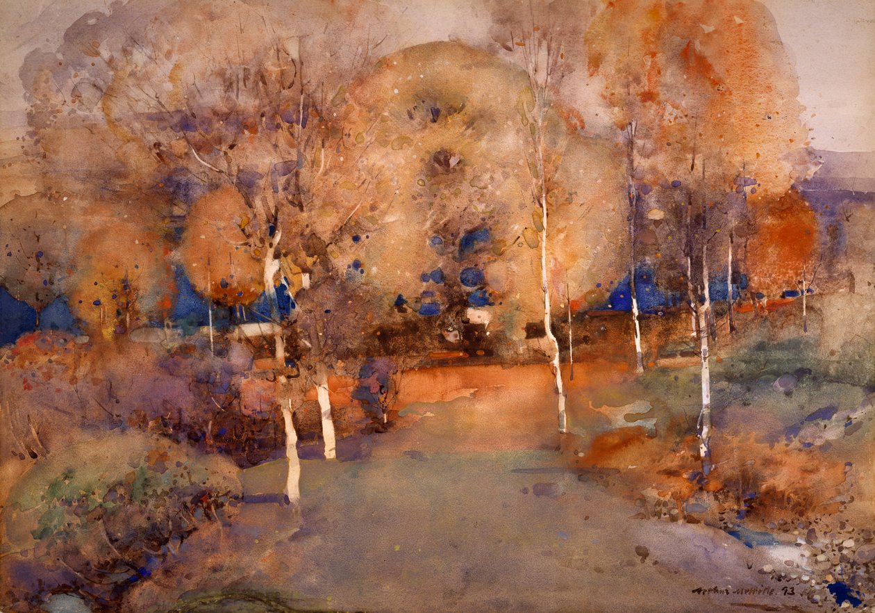 Høst - Loch Lomond av Arthur Melville