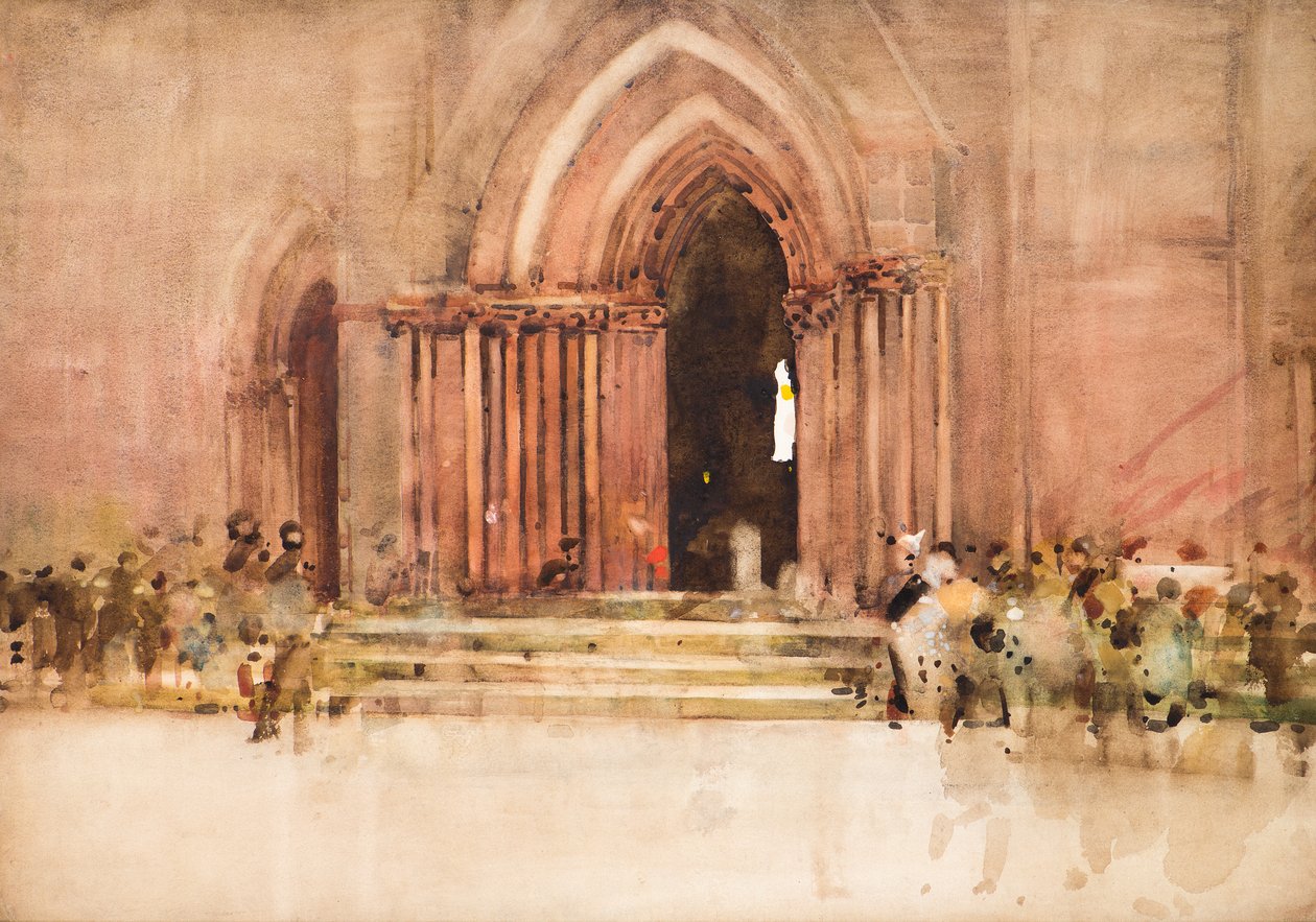 Kirkwall katedral, Orknøyene av Arthur Melville