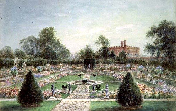 Den italienske hagen av Arthur Melville