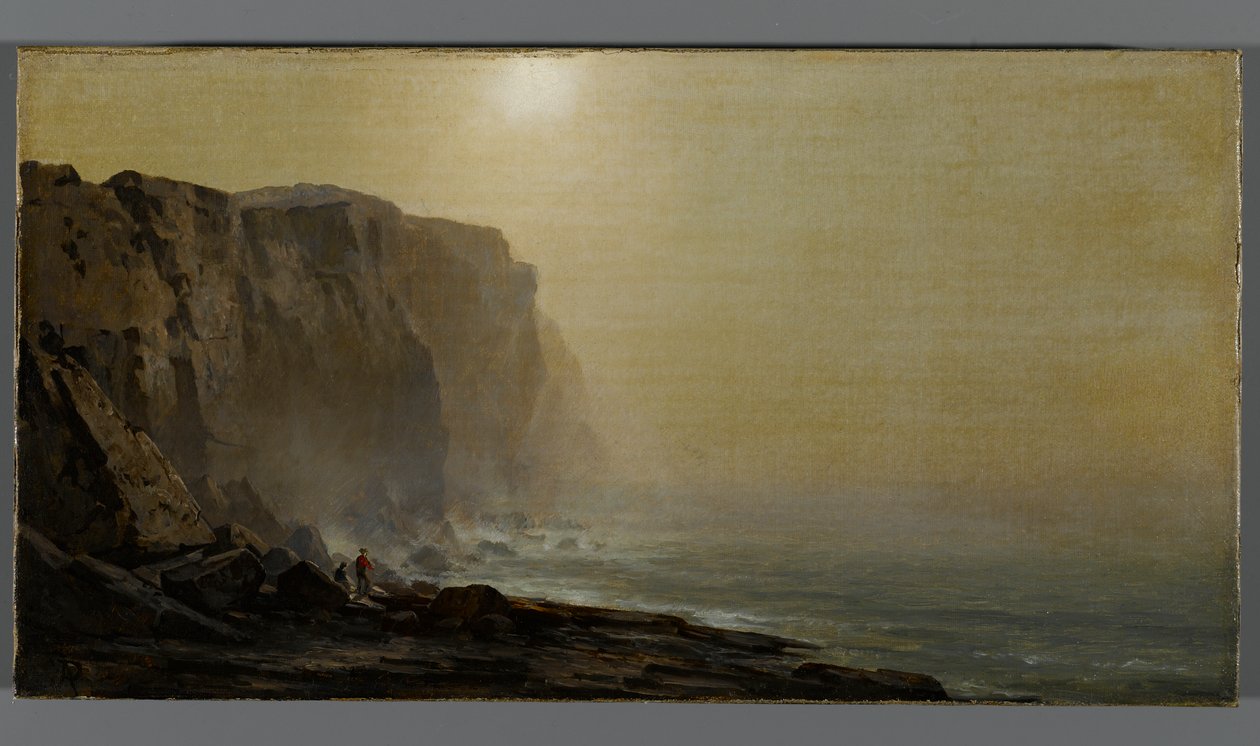 Misty Morning, Coast of Maine, slutten av 1860-tallet av Arthur Parton
