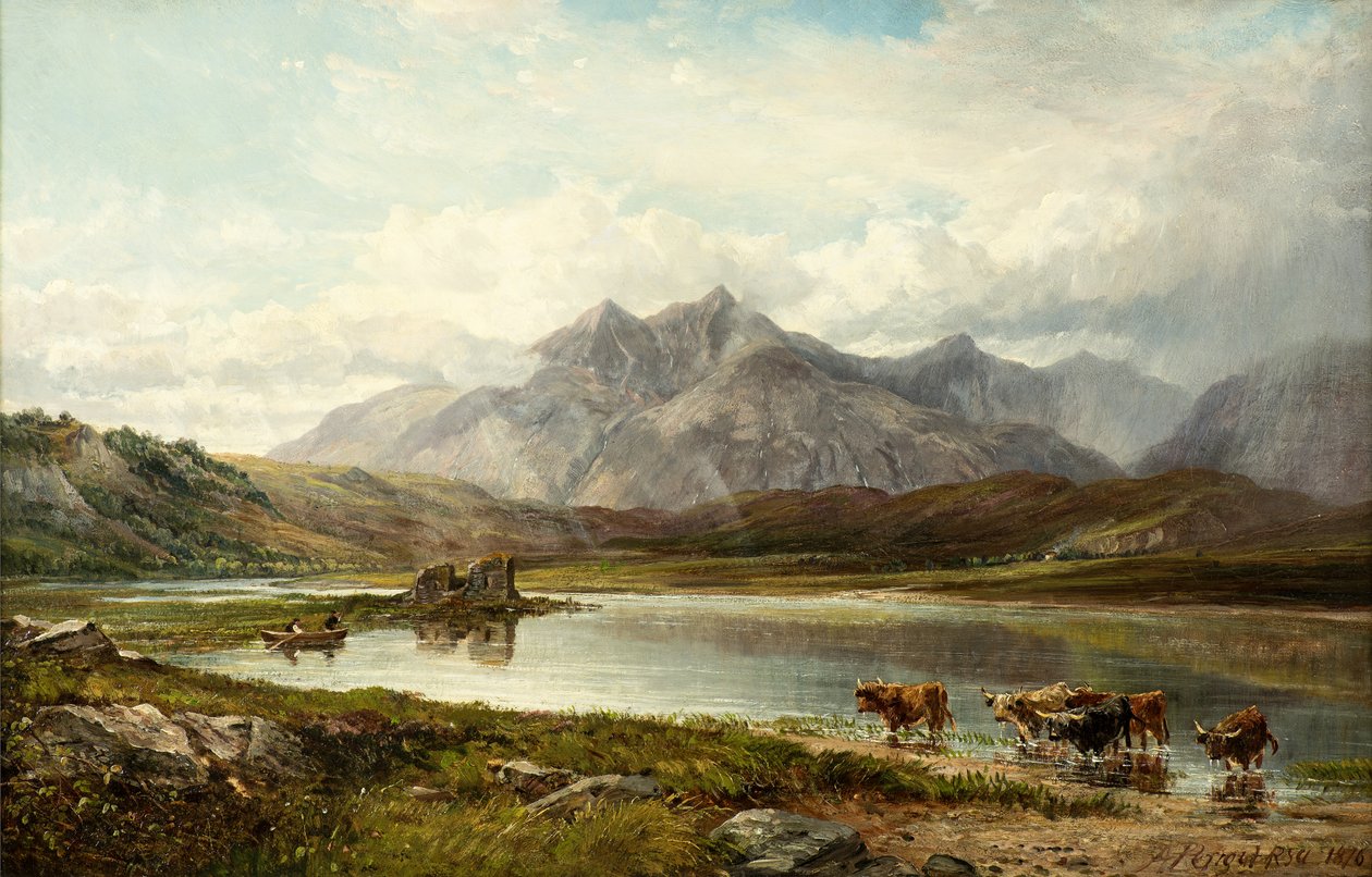 Loch Tromlee, Argyll av Arthur Perigal