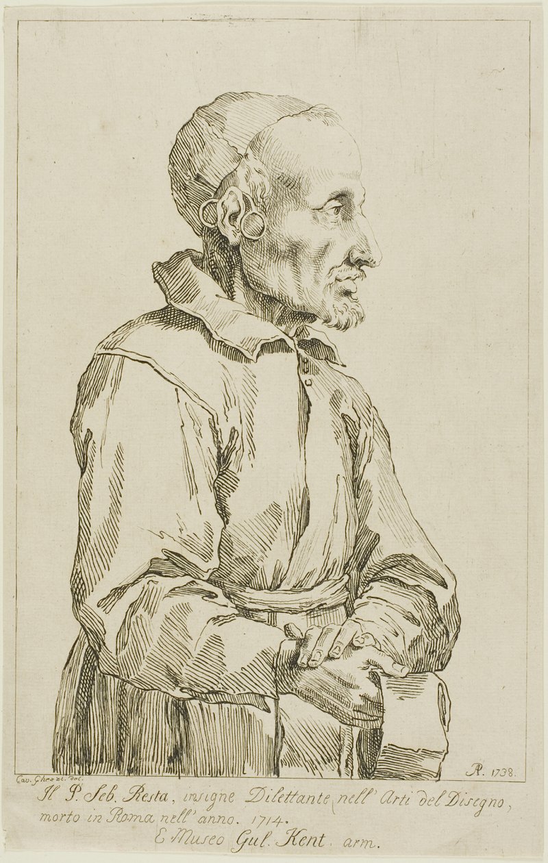Portrett av Sebastiano Resta av Arthur Pond