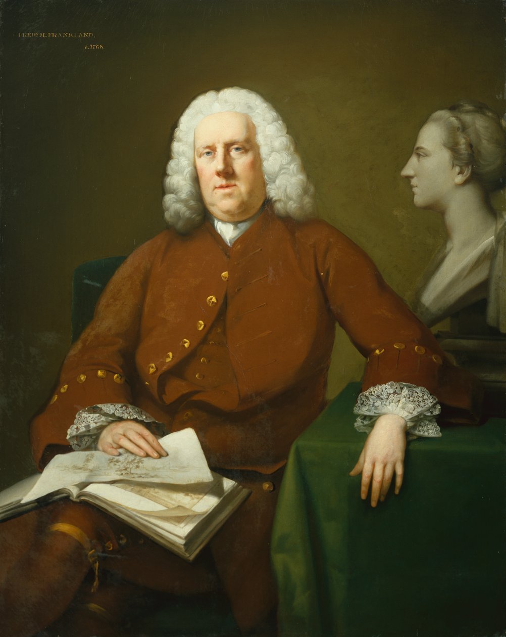 Portrett av Sir Frederick Frankland av Arthur Pond