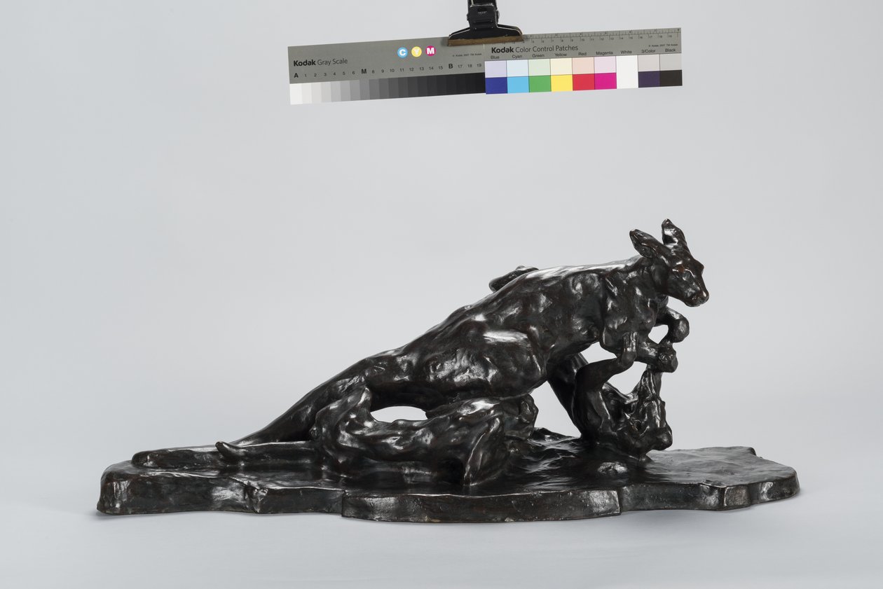 Kenguru og hund av Arthur Putnam